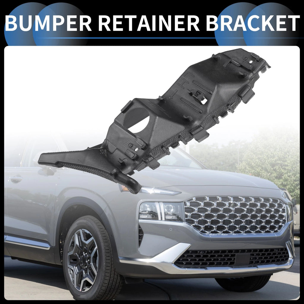 Left Front Bumper Retainer Bracket for Hyundai Santa Fe (2019–2020)