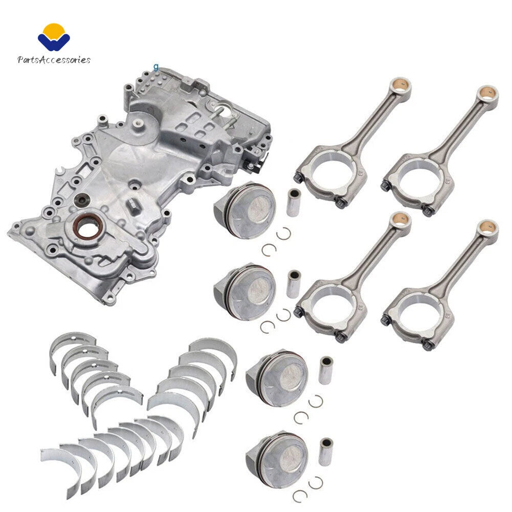 Engine Rebuild Kit for Hyundai Kia 2.0L - Crankshaft, Con Rods, Timing