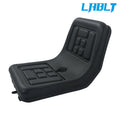 Universal High Back Mower Seat for Lawn Equipment (Durable, Black)
