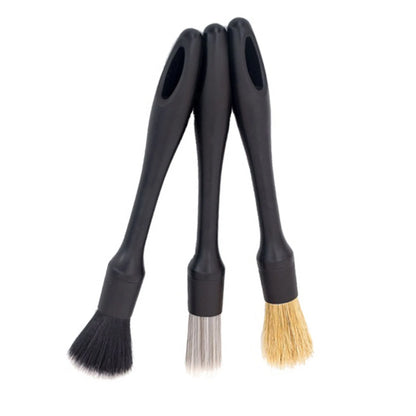 3Pack Car Detail Brush Set for Auto Detailing Cleaning Tools