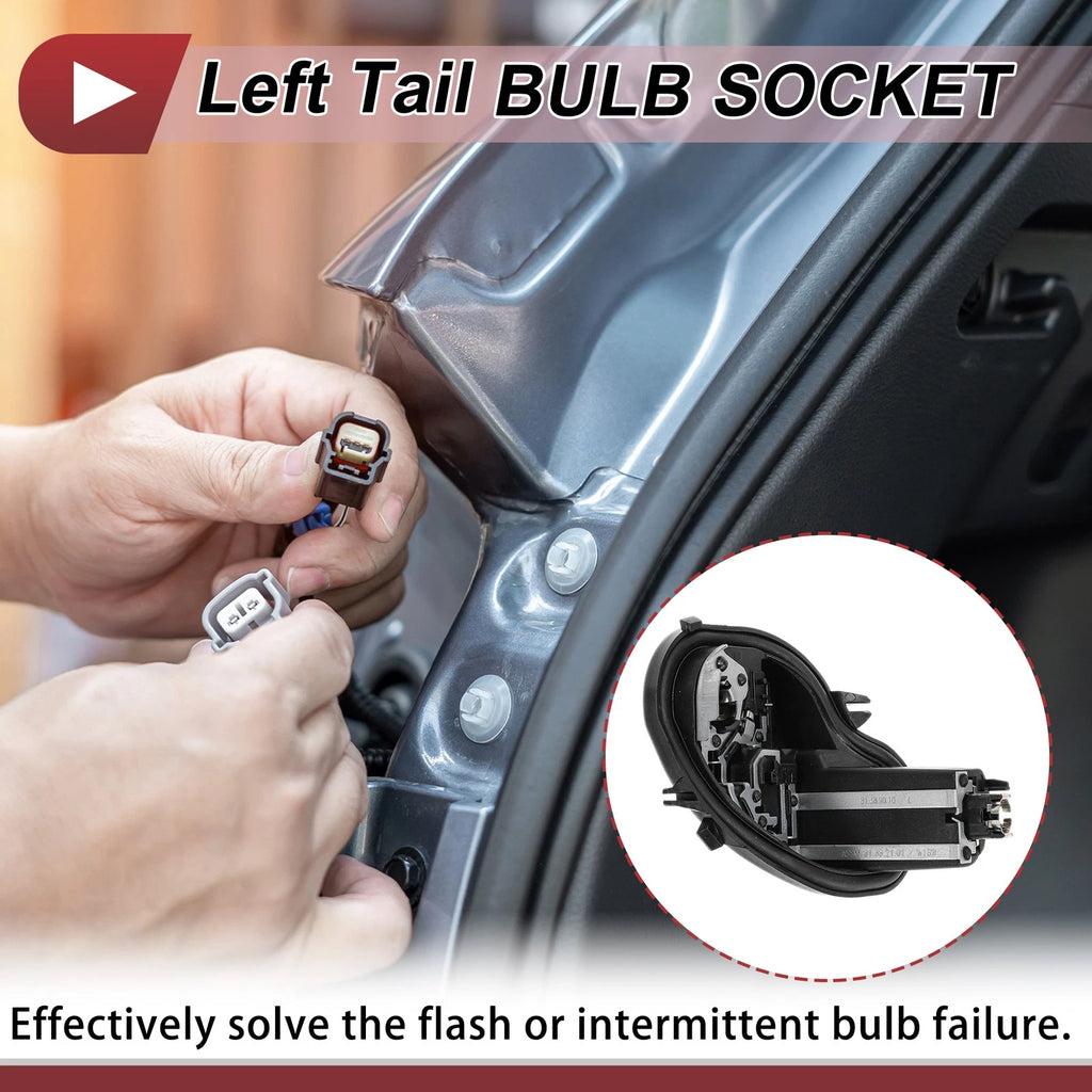 1pc Left Tail Light Socket for Vauxhall Astra K (2015) No. 39001577