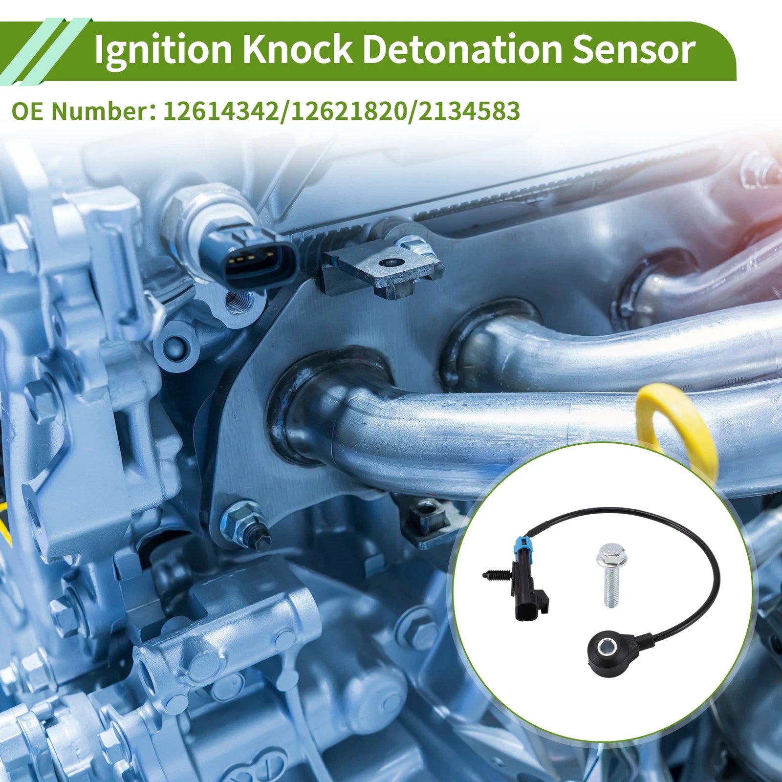 Ignition Knock Sensor Replacement for Chevrolet Cobalt 2009–2010