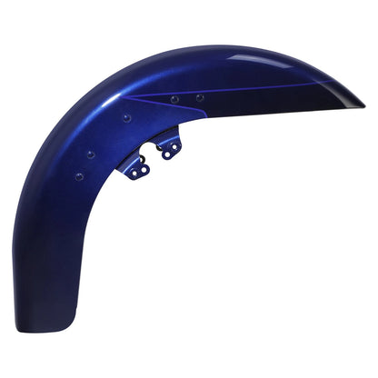Front Fender for Harley Touring FLTR, FLHX (2014–Present) Zephyr Blue/Black Sunglo