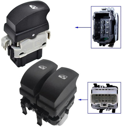 Window Lifter Switch for Clio 3, Twingo 2 (Replacement Part)