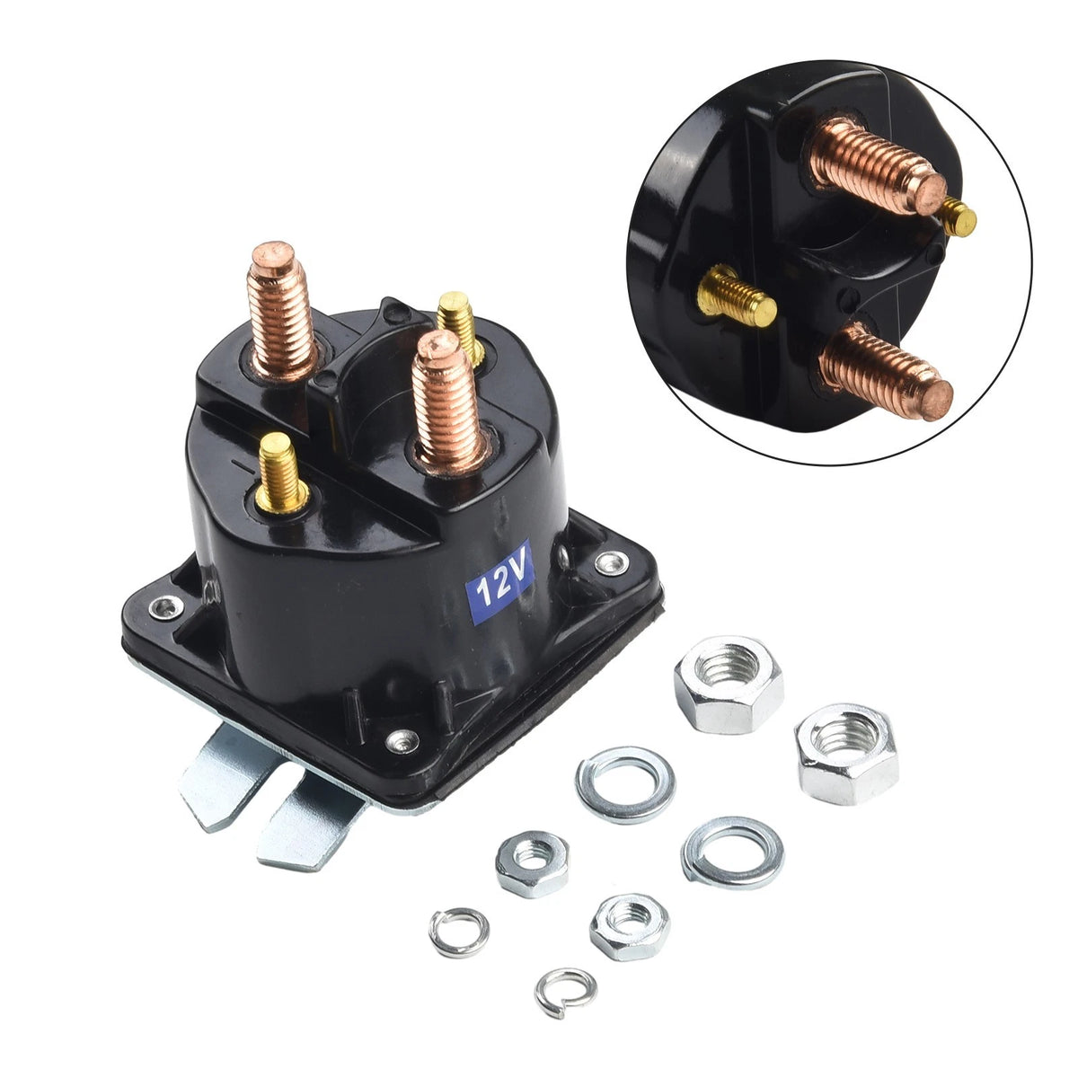 Magnetic Open Solenoid Valve Relay for Hydraulic Pump Motor