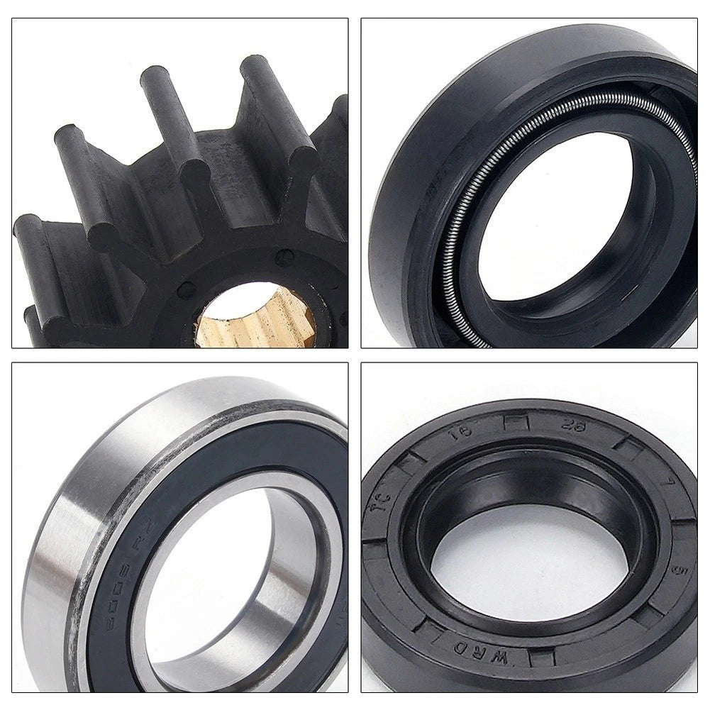 Water Pump Repair Kit for Marine Engines (Various Sizes)