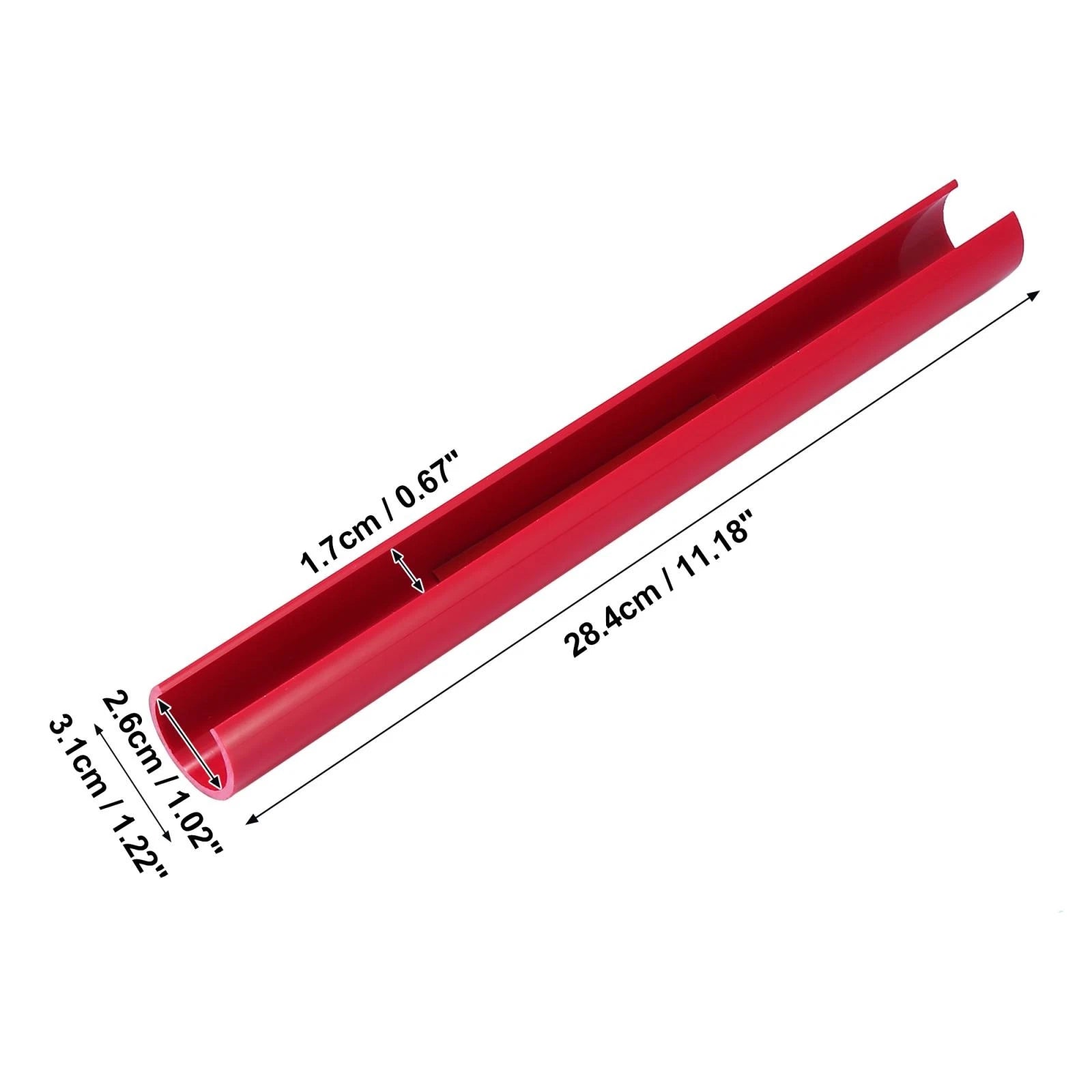 ABS Front Grille Trim Strips Cover Decor Red for BMW 5 6 7 (2017–2024)