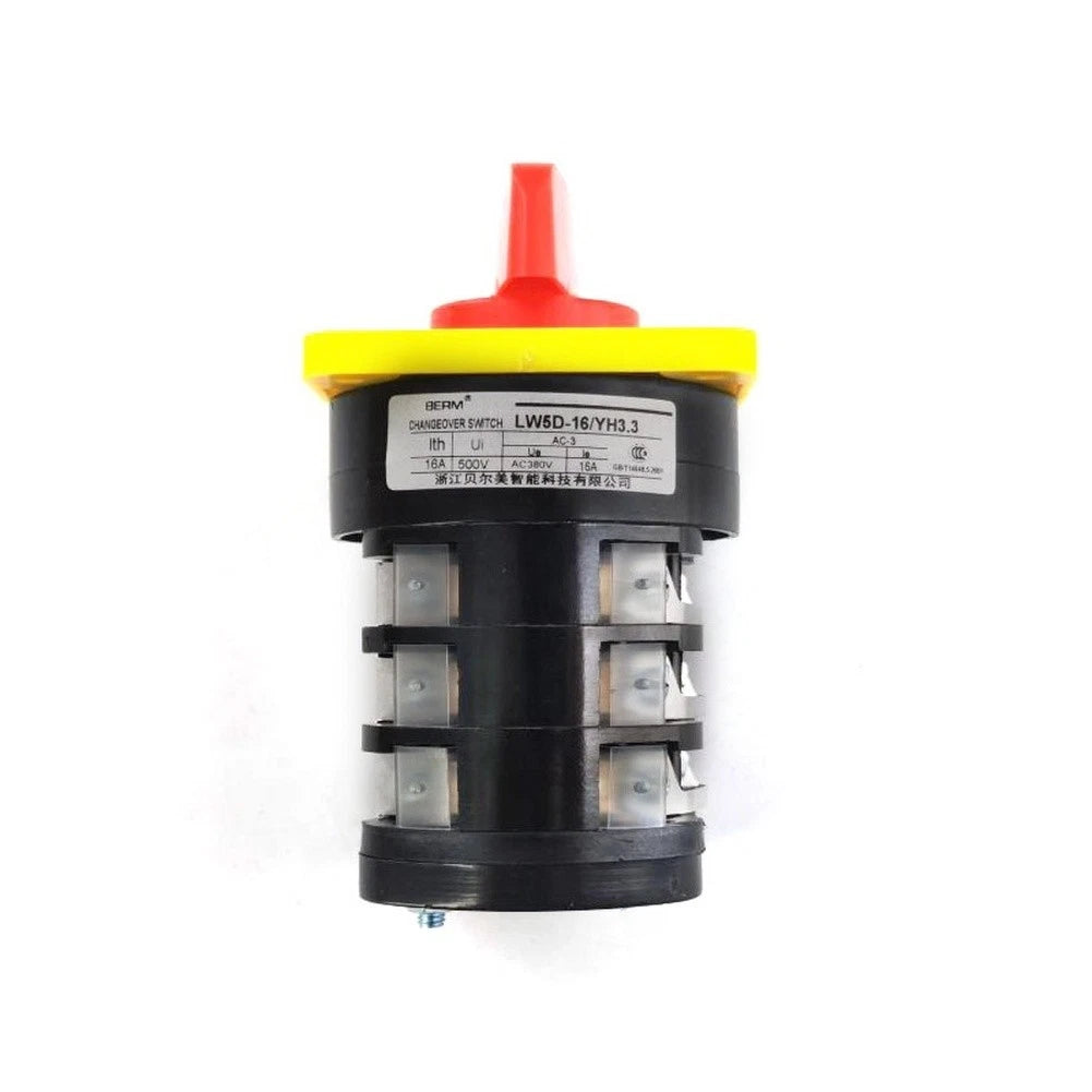 Transfer Switch LW5D 16 YH3 16A Multi Purpose 3 Phase 500V AC Power Use