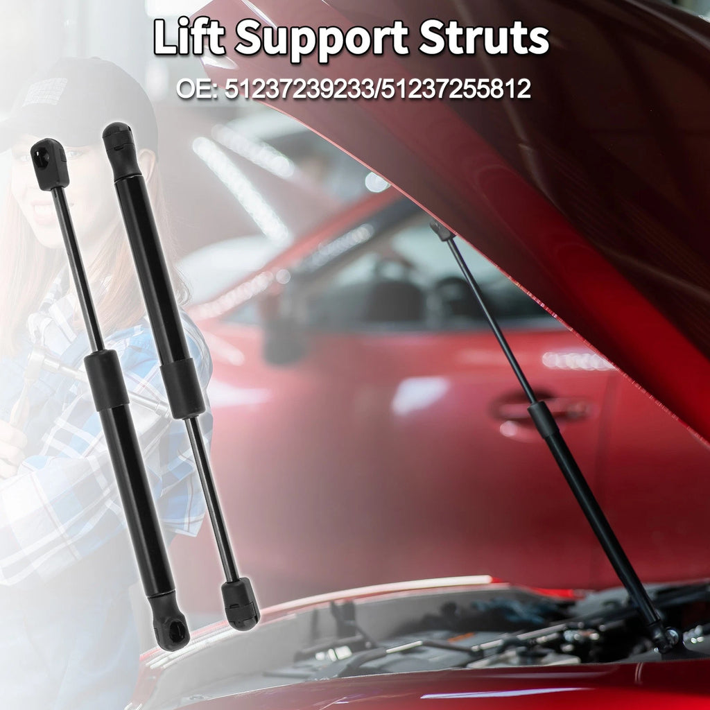 Front Hood Lift Supports Struts Replacement for BMW 1 2 3 4 Series (2014–2024)
