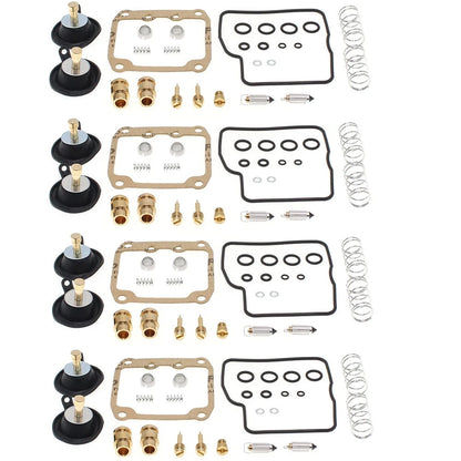 4X Carburetor Maintenance Jet Repair Kit for Suzuki VS1400, VS800, VZ800 (1990–2005)