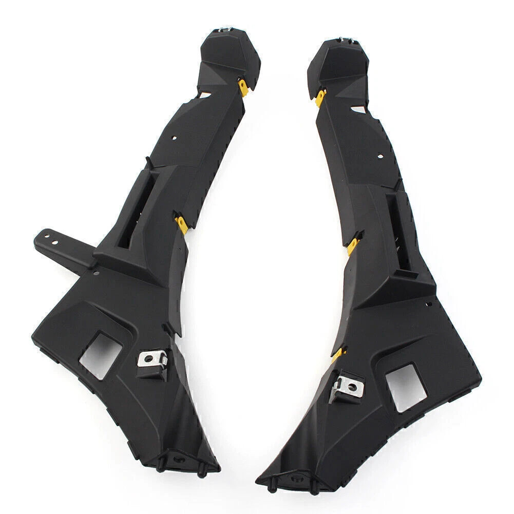Pair Front Bumper Mount Bracket for Jaguar XJ (2010–2019) C2D43335