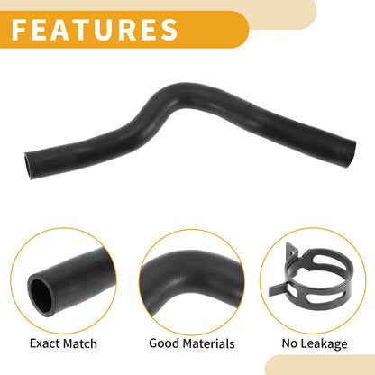 Radiator Hose for Ford Ecosport (2013–2024) No.D4B18B274AB Rubber Black