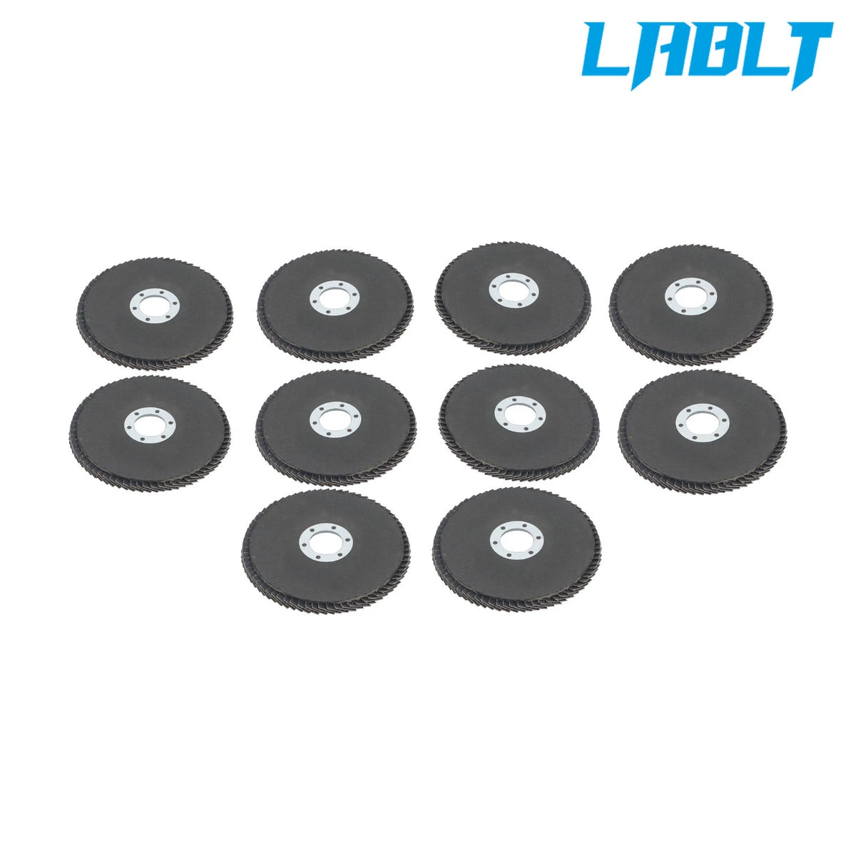 10PCS 4.5" Zirconia Flap Disc Sanding Grinding 40 Grit