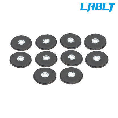 10PCS 4.5" Zirconia Flap Disc Sanding Grinding 40 Grit