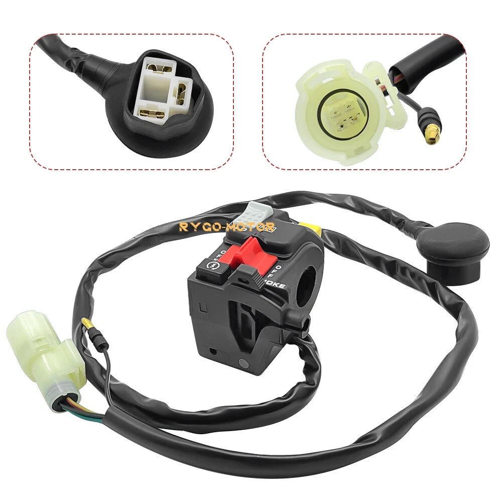 Handlebar Start Kill Stop Switch for Honda FourTrax 350 TRX350 (1986–1987)