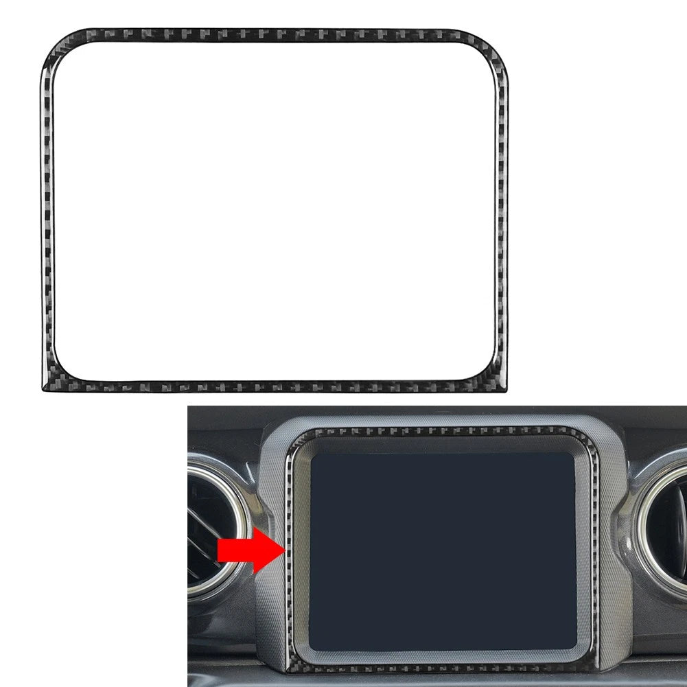GPS Navigation Panel Cover Trim For Jeep Wrangler JL Gladiator JT
