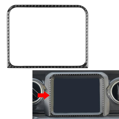 GPS Navigation Panel Cover Trim For Jeep Wrangler JL Gladiator JT