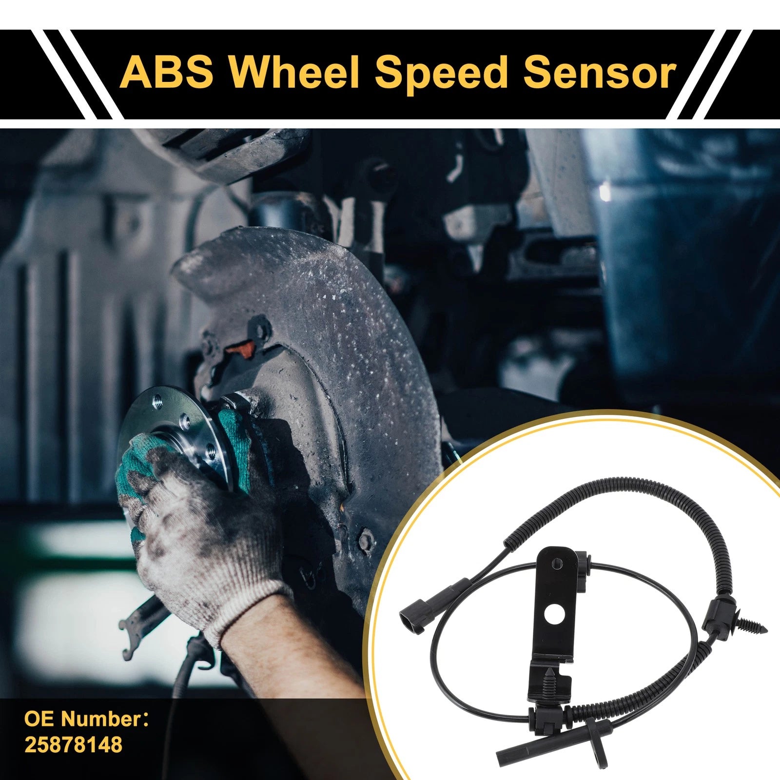 ABS Wheel Speed Sensor Front Left for Chevrolet Tahoe (2018–2023)