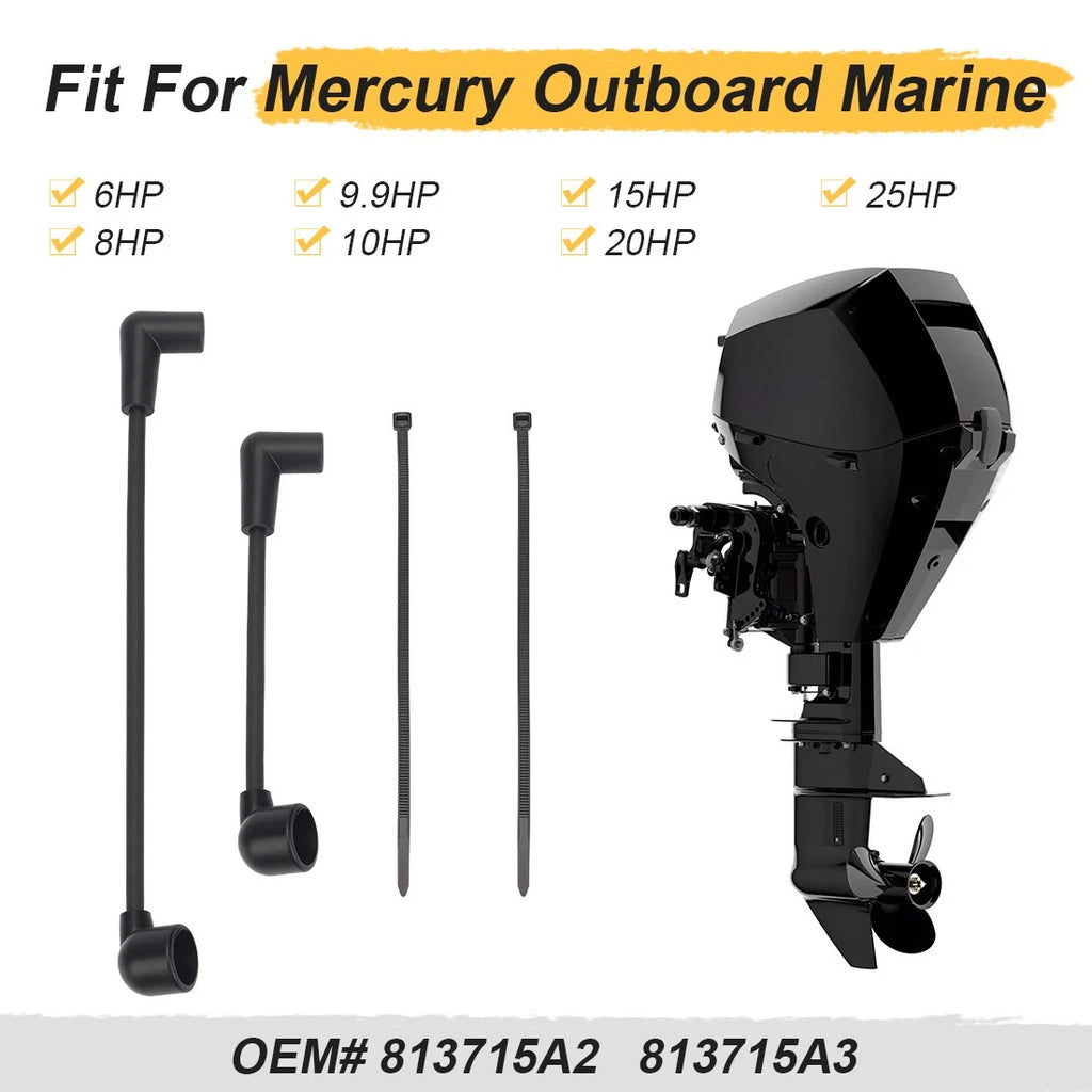 Ignition Cable Set for Mercury Mariner Outboard 6-25HP
