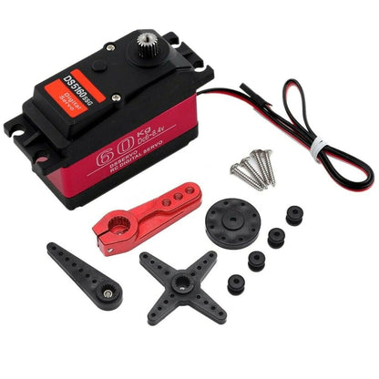 6-8.4V 60kg Metal Gear Digital Steering Servo for Axial SCX6 (1/6)