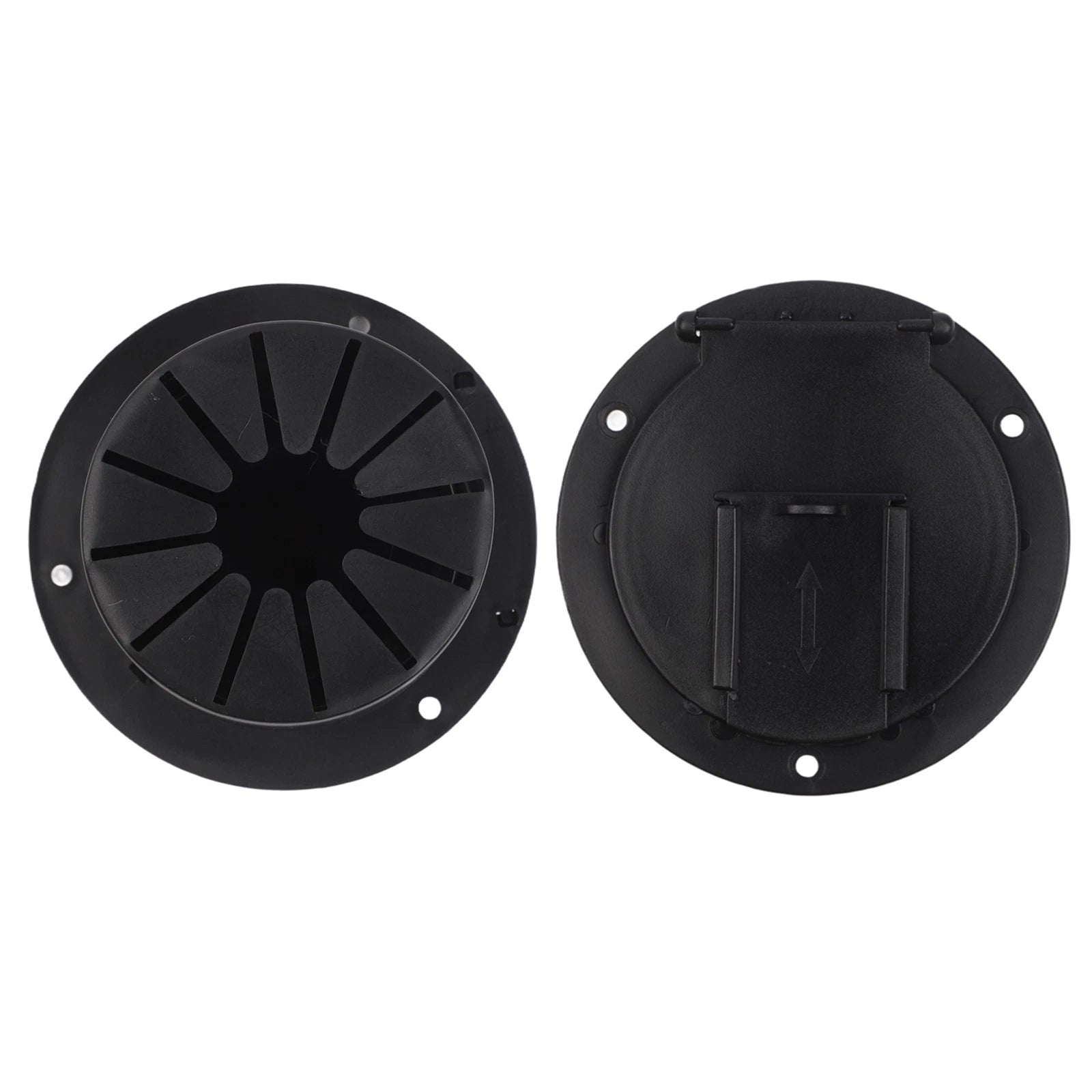 Round Hatch Cover for RV Cable Compartment (Trailers, Yachts, Campervans)