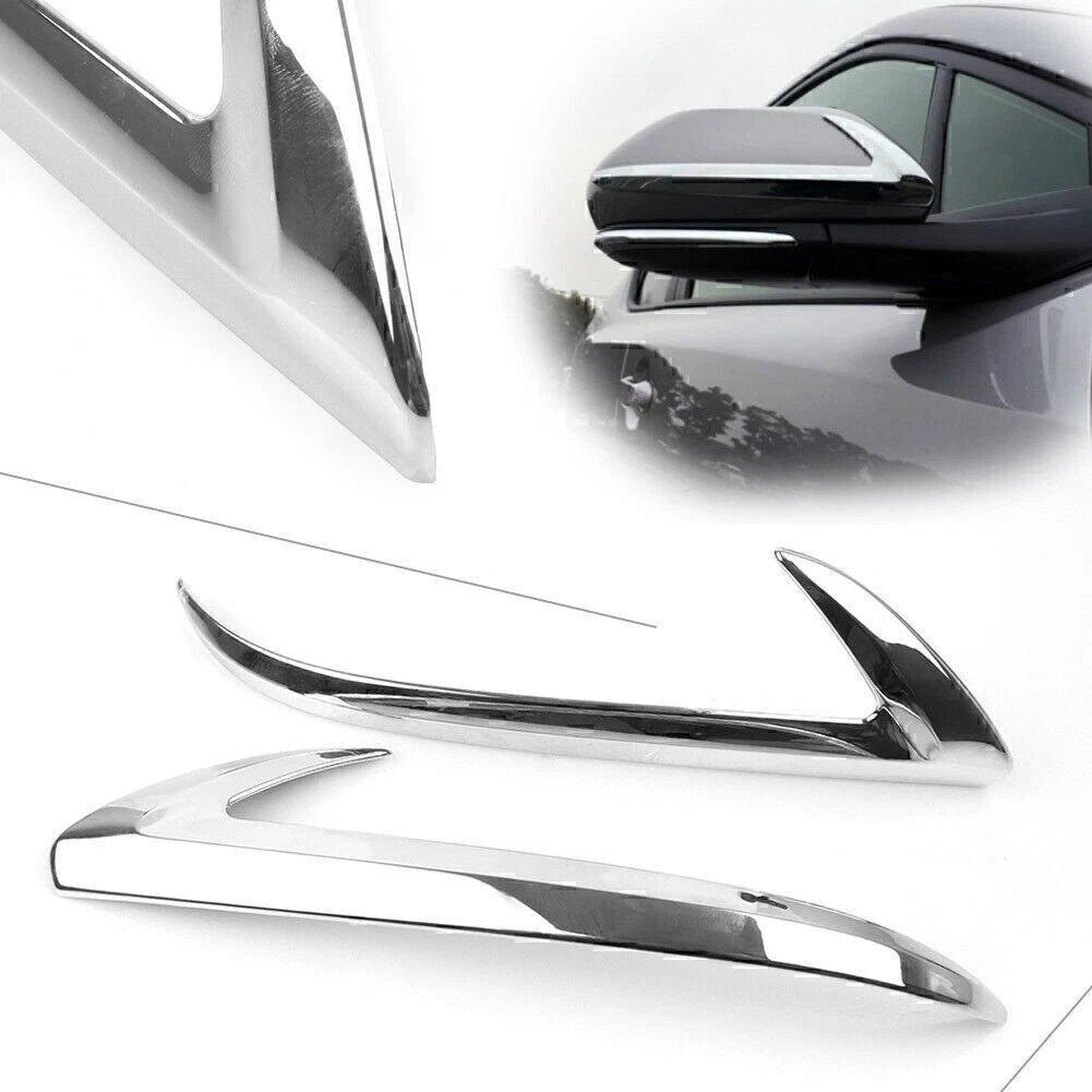 Chrome Side Wing Rear View Mirror Cover Trim for Toyota C-HR (2016–2018)
