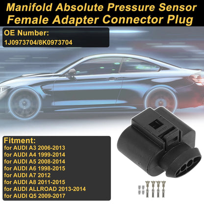 4Pin Manifold Absolute Pressure Sensor Connector for Audi A3