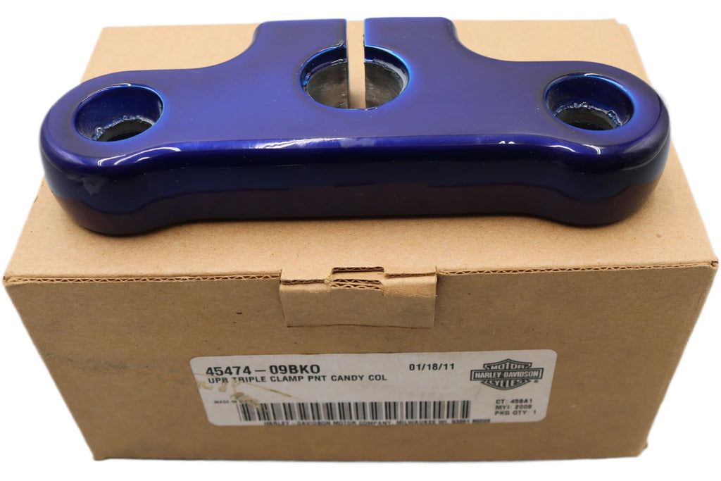 Upper Triple Clamp for Harley-Davidson FXSTSSE3 (2009) 45474-09BKO