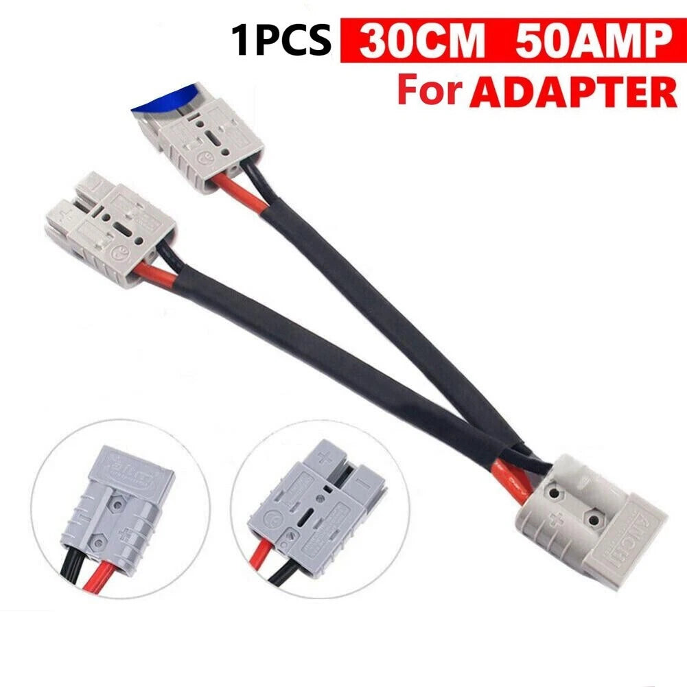 Dual Y Adaptor Cable Extension Lead for Anderson Plug (50A)