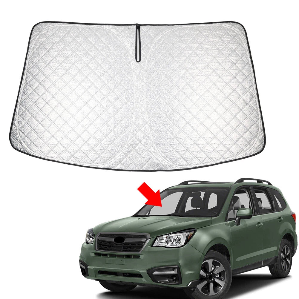 Foldable Windshield Sun Shade for Subaru Forester (2014–2018)