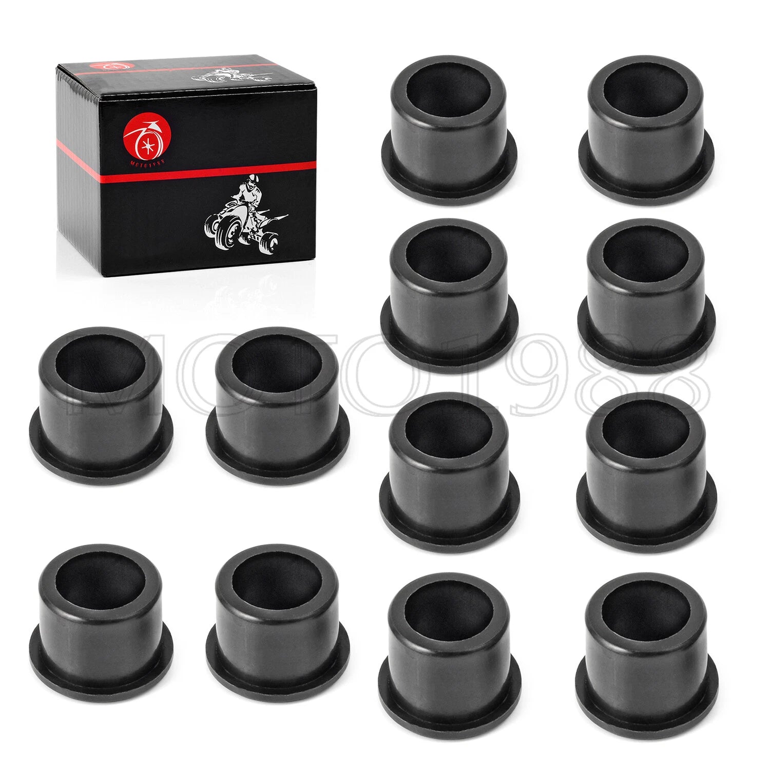 12PCS A Arm Bushing Kit for Yamaha Banshee 350 (1987–2006) 90381-15088-00