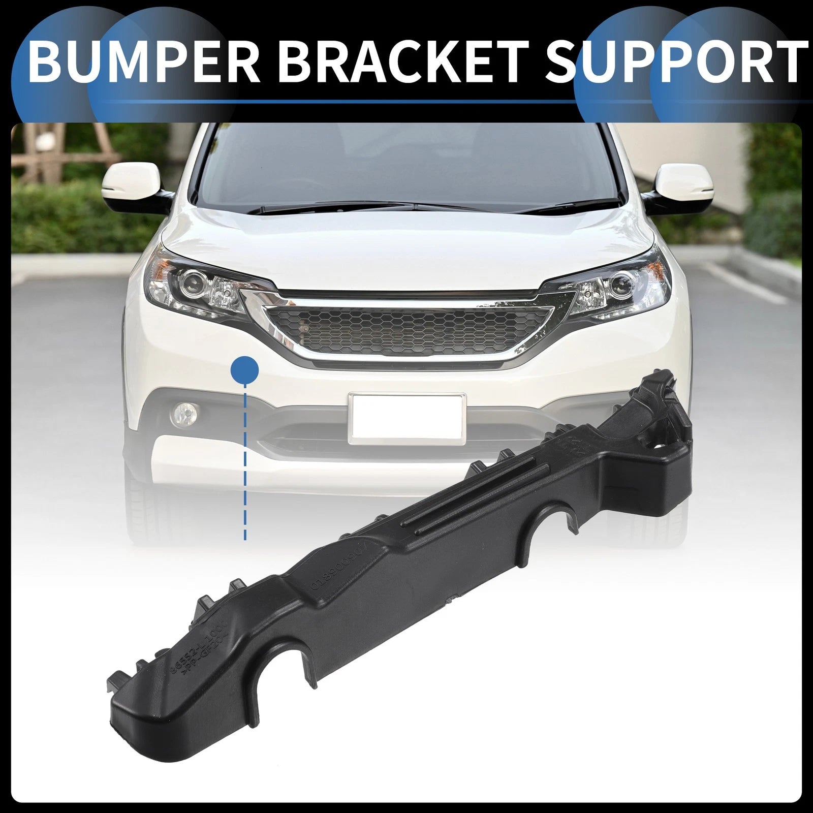 Right Front Bumper Retainer Bracket Replacement for Hyundai Sonata (2020–2023)