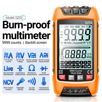 Automatic Capacitance Meter with 9999 Counts Display and Continuity Test