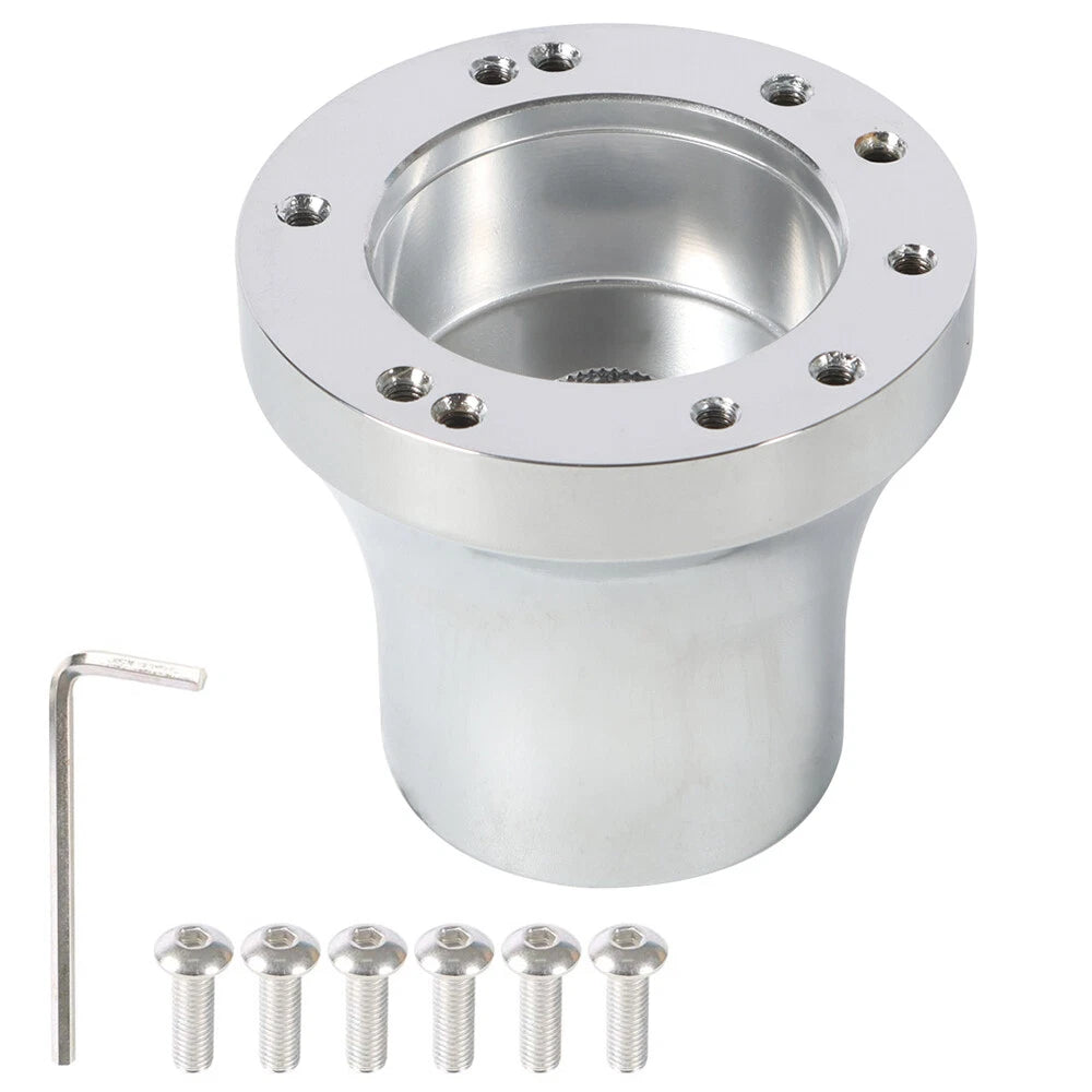 Chrome Steering Wheel Hub Adapter for EZGO RXV/TXT (1970–Up)
