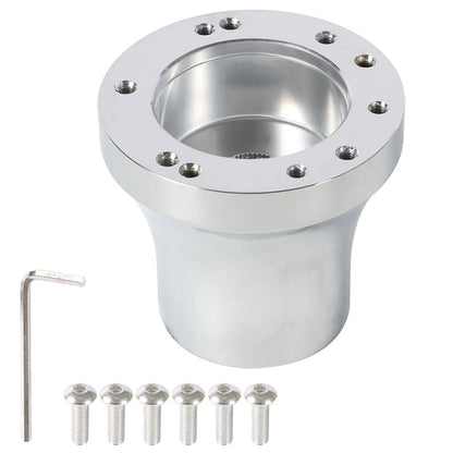Chrome Steering Wheel Hub Adapter for EZGO RXV/TXT (1970–Up)