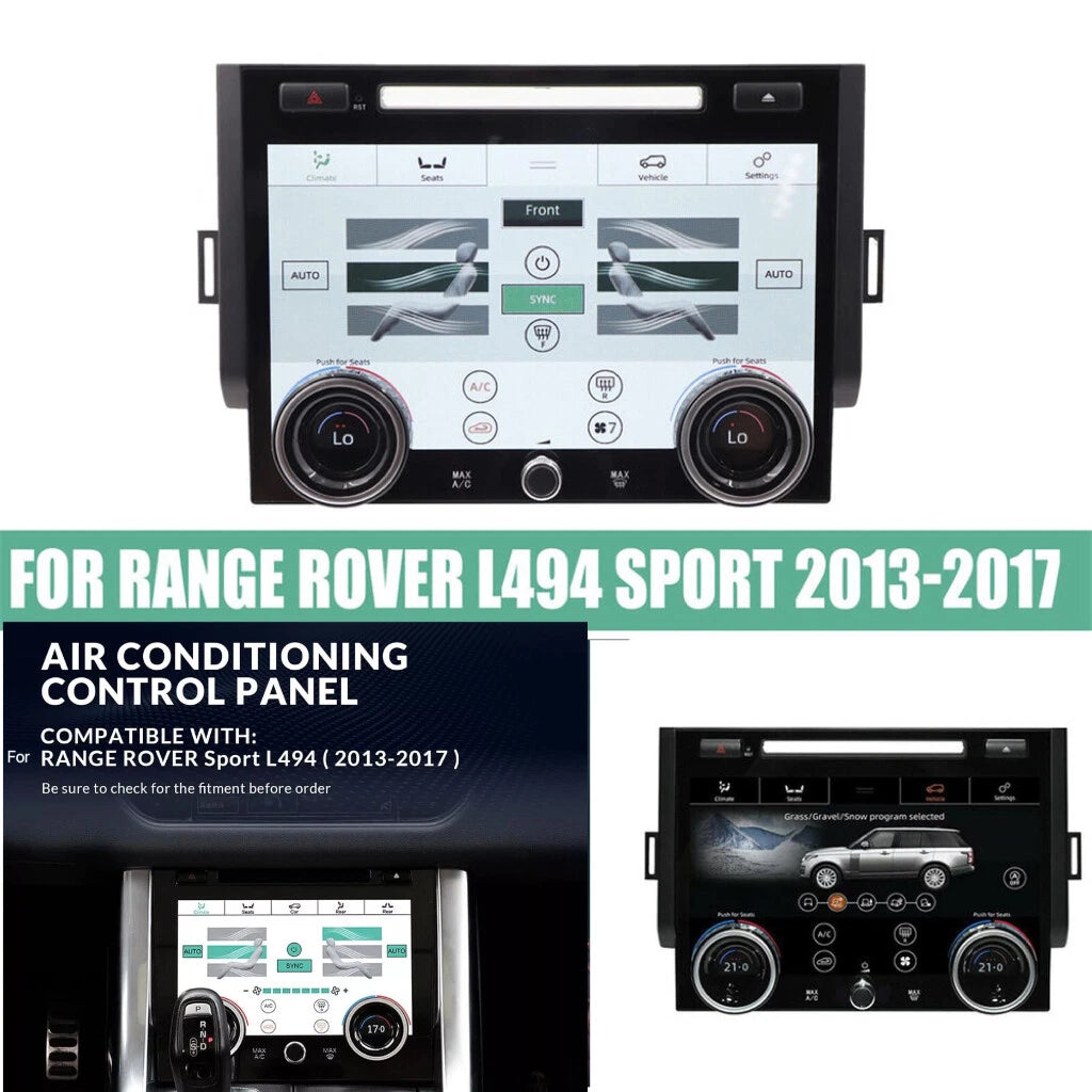 Touch Screen AC Panel Climate LCD Control for Range Rover L494 (2013–2017)