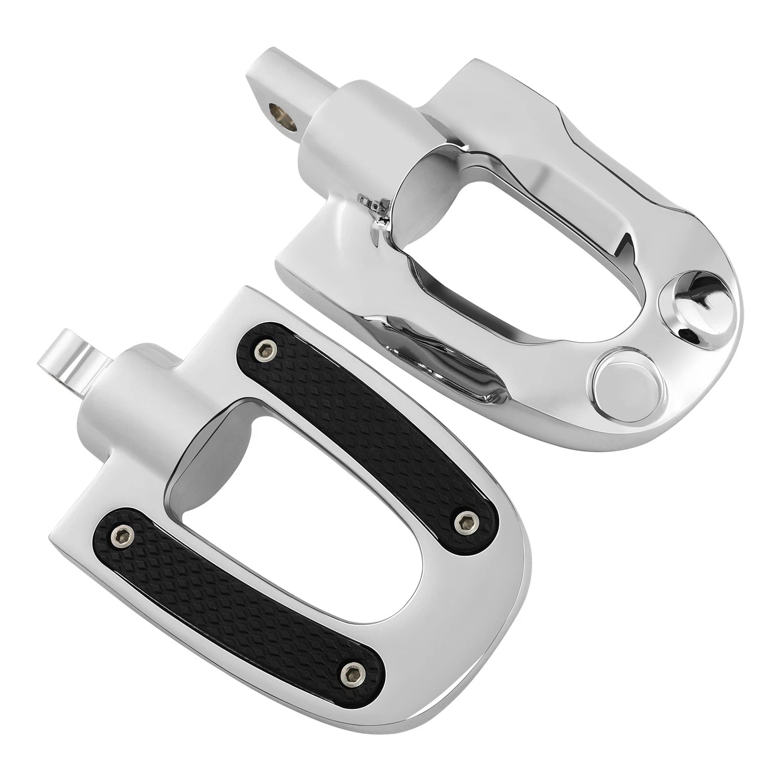 Chrome Footpeg Pegs Footrest for Harley Touring (2014–2023)