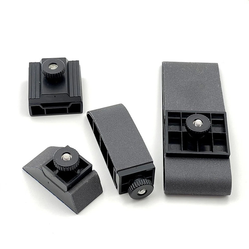4 Piece Set of Lightweight Plastic Sandpaper Blocks for Wood Leather Car