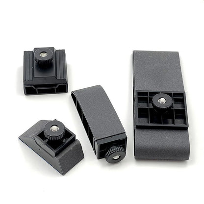 4 Piece Set of Lightweight Plastic Sandpaper Blocks for Wood Leather Car