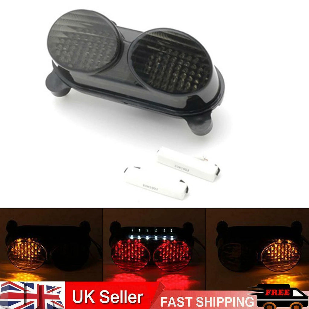 Integrated LED TailLight Turn Signals for Kawasaki ZR7S ZX6R ZX9R ZX900 (1997–2003)