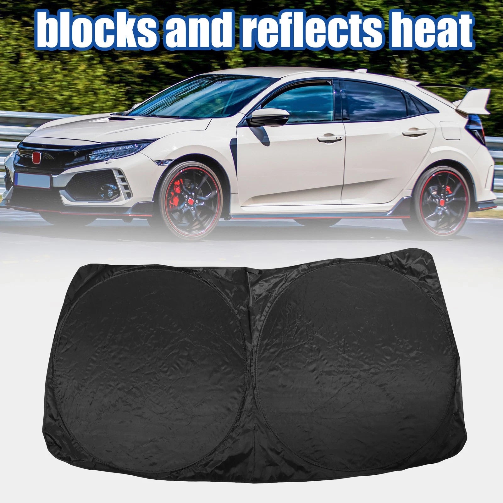 Foldable Windshield Sun Shade for Mercedes-Benz GLE (2016–2019) 148x76cm