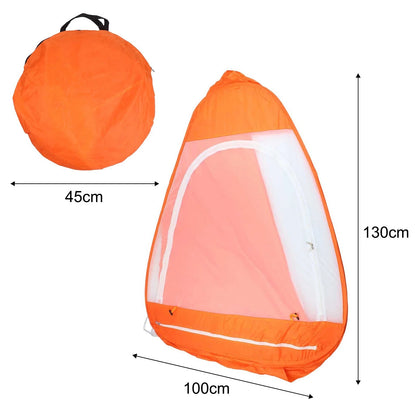 Tent Camping for Outdoor Use (130100100cm) Grey/Orange