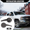 Pair Left Right Seat Recliner Handle Lever Adjust for Chevy Silverado (1999–2013)