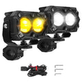 20W LED Auxiliary Spot Light for Motorcycle (2000LM, 9-60V)