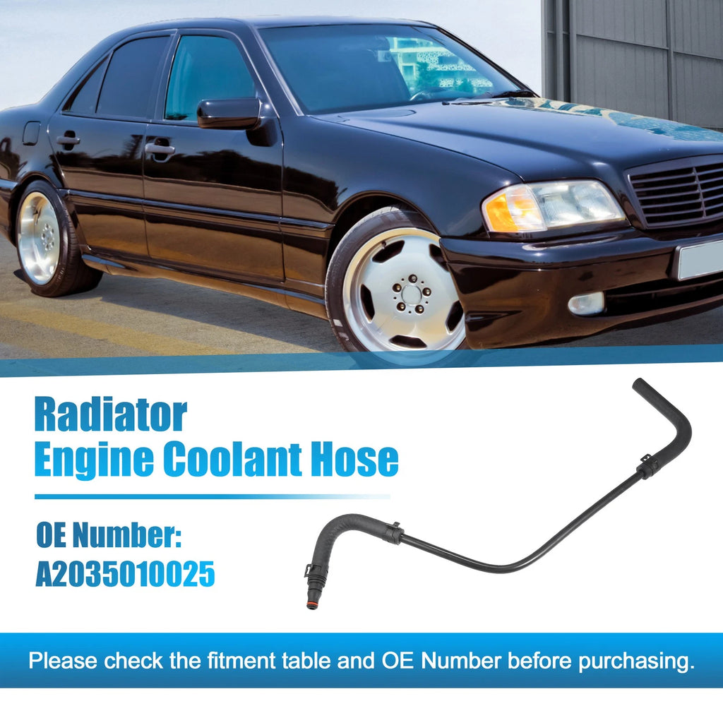 Engine Coolant Radiator Hose Replacement for Mercedes-Benz C 230 (2001–2007)