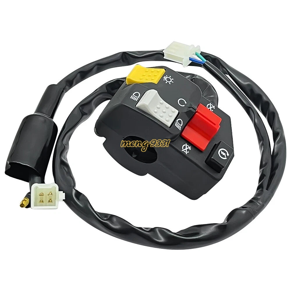 Handlebar Start Stop Kill Headlight Switch for Honda TRX125 (1987–1988)