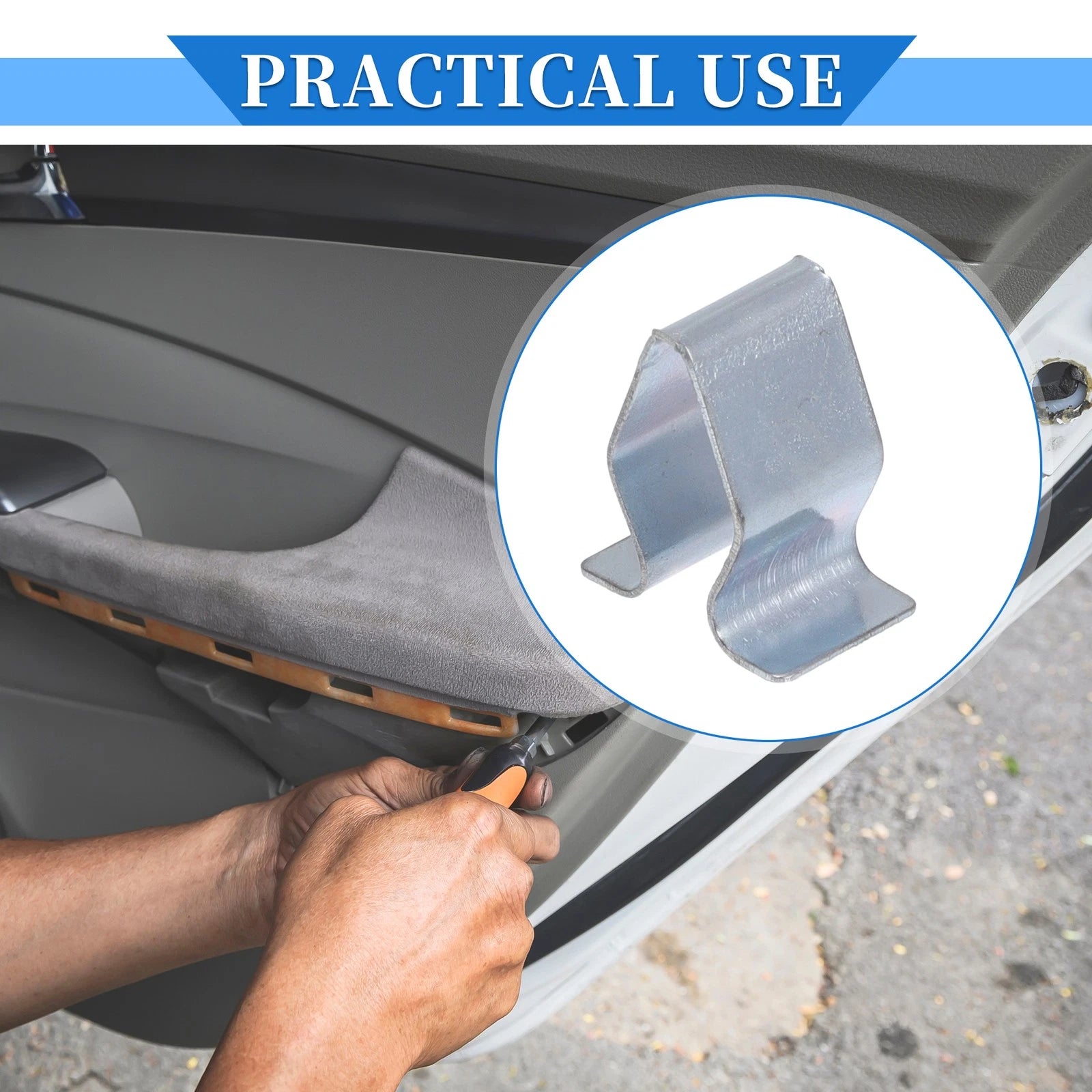 Liftgate Door Panel Trim Retainer Clip Set for Volkswagen R32 (2008–2008)