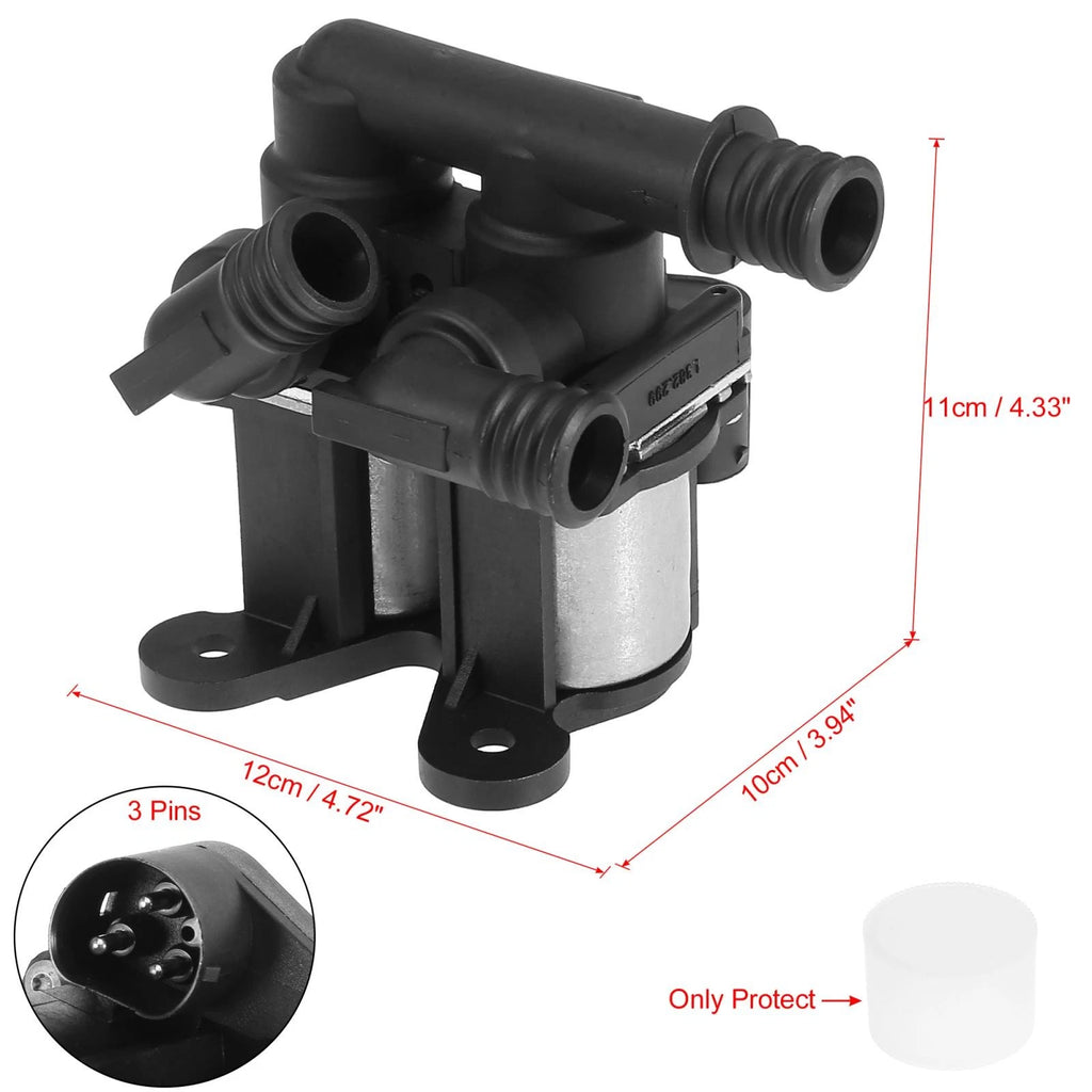 Heater Control Valve Solenoid Replacement for BMW 525i (1989–1995)