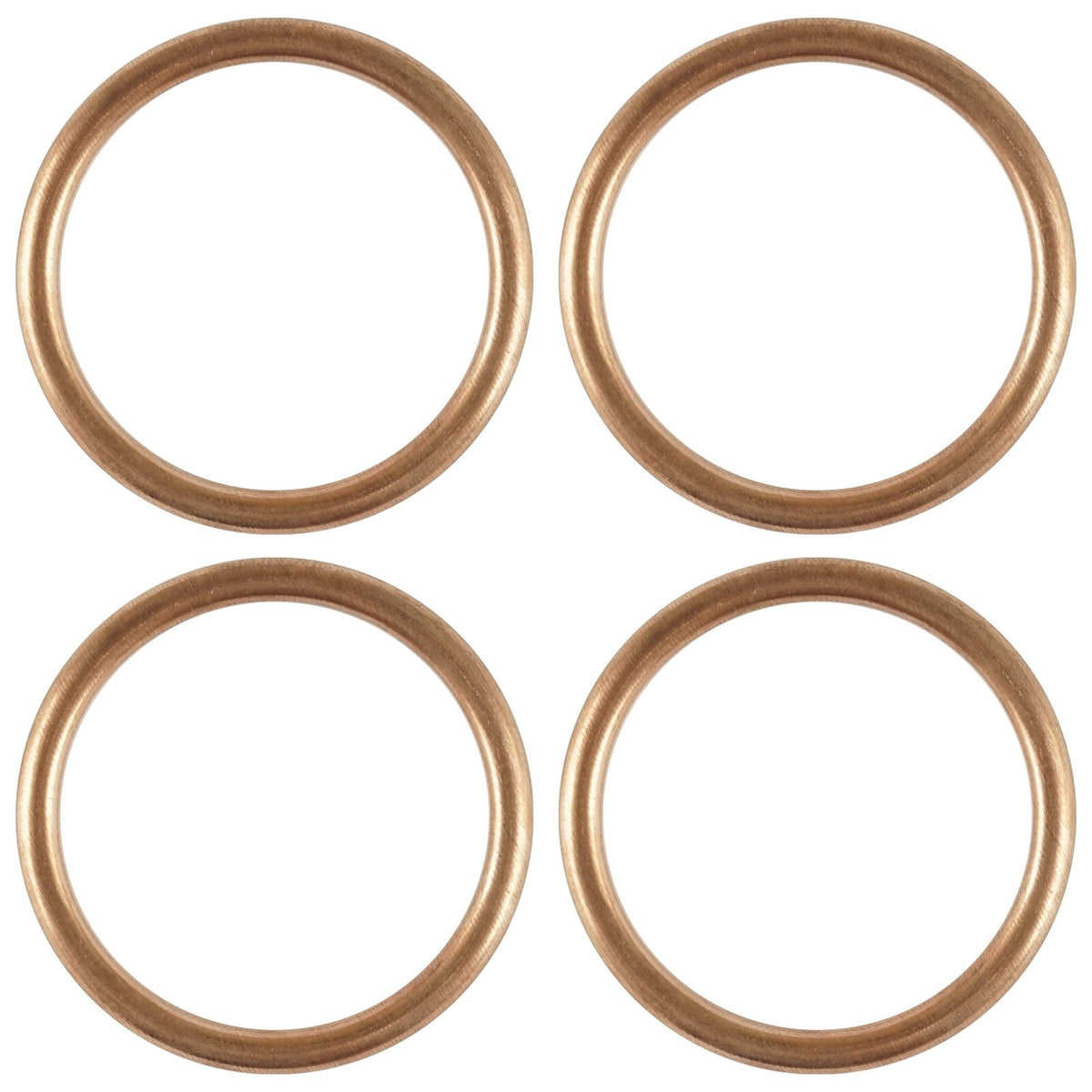 4 Pack Exhaust Pipe Gaskets for Honda CBR600F CBR600F2 CBR600F4 (1987–2006)