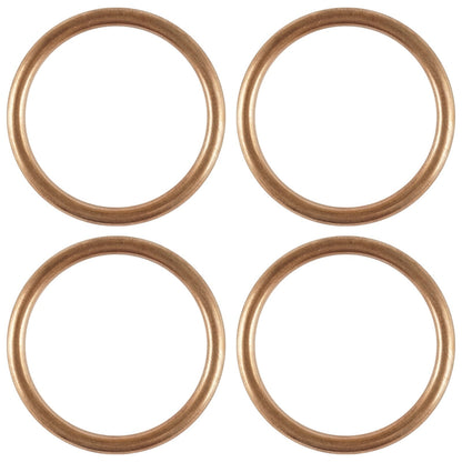 4 Pack Exhaust Pipe Gaskets for Honda CBR600F CBR600F2 CBR600F4 (1987–2006)